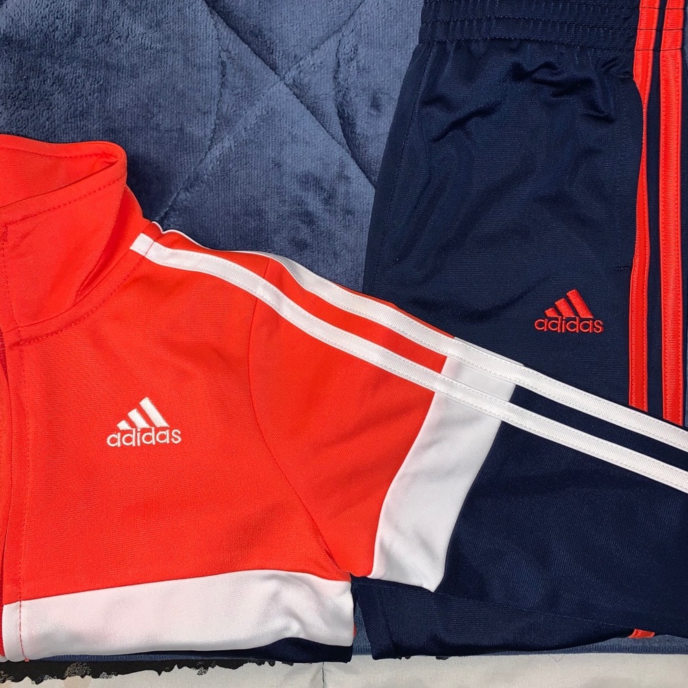 Adidas New without tags toddler track suit